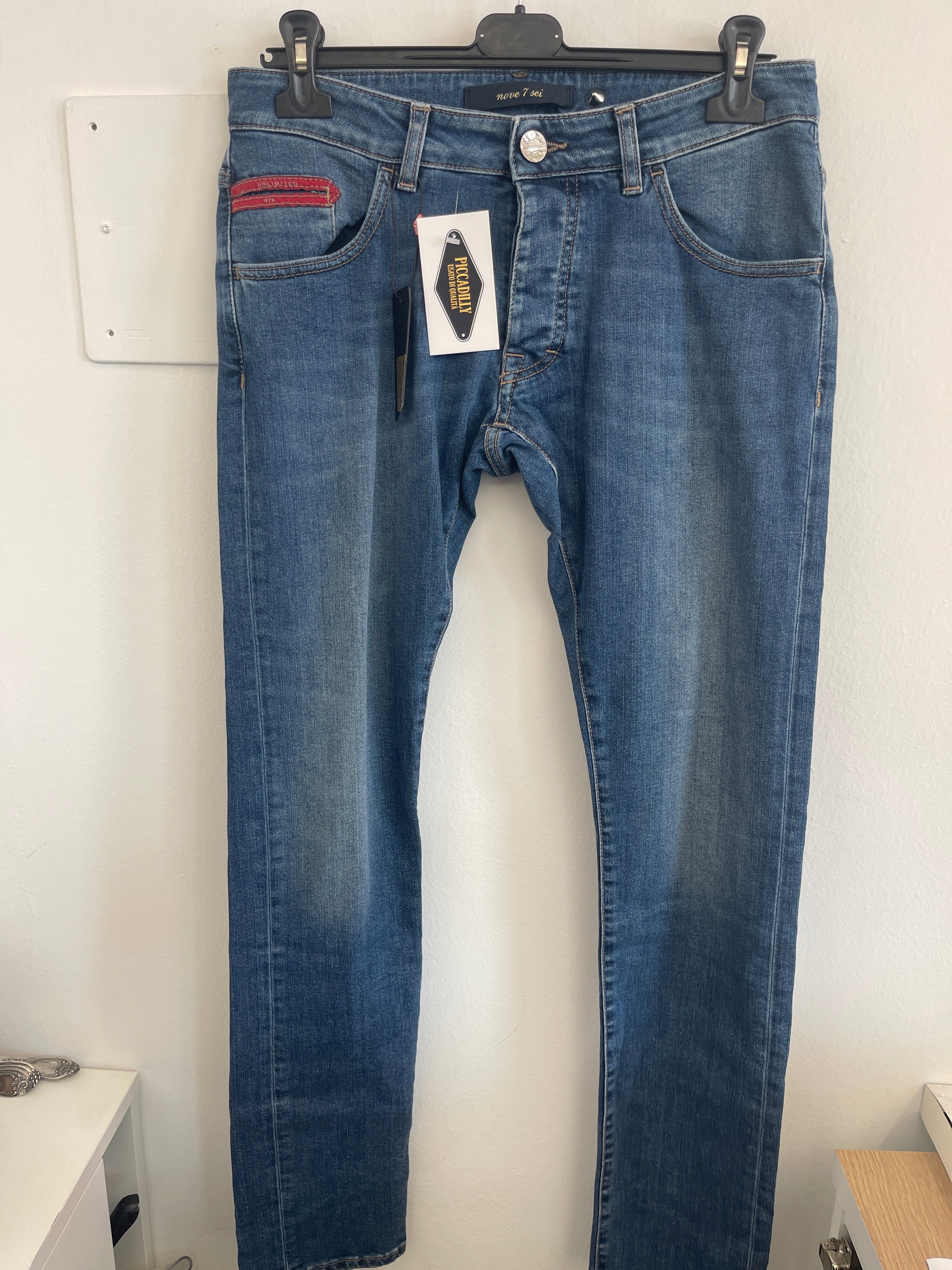 Jeans Uomo Vario Unlimited Nove 7 Sei Tg 31/33