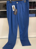 Pantalone Uomo Miguel Bharross Tg 48 Blu Elettrico Nuovo Con Cartellino