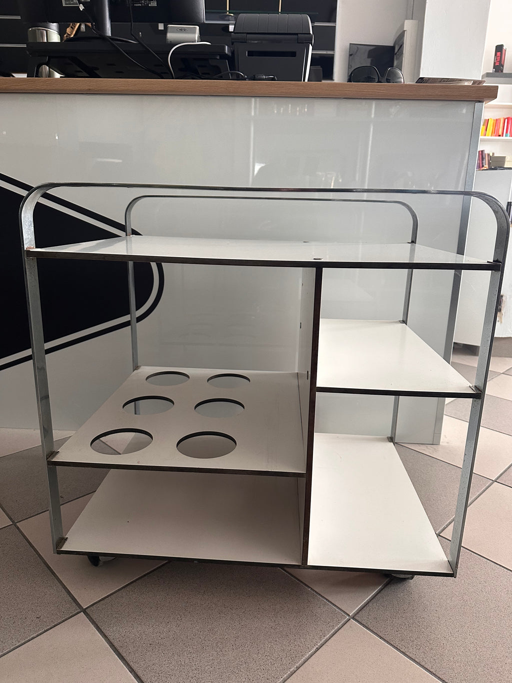 Carrello Vintage Modernariato Anni 70 Portavivande