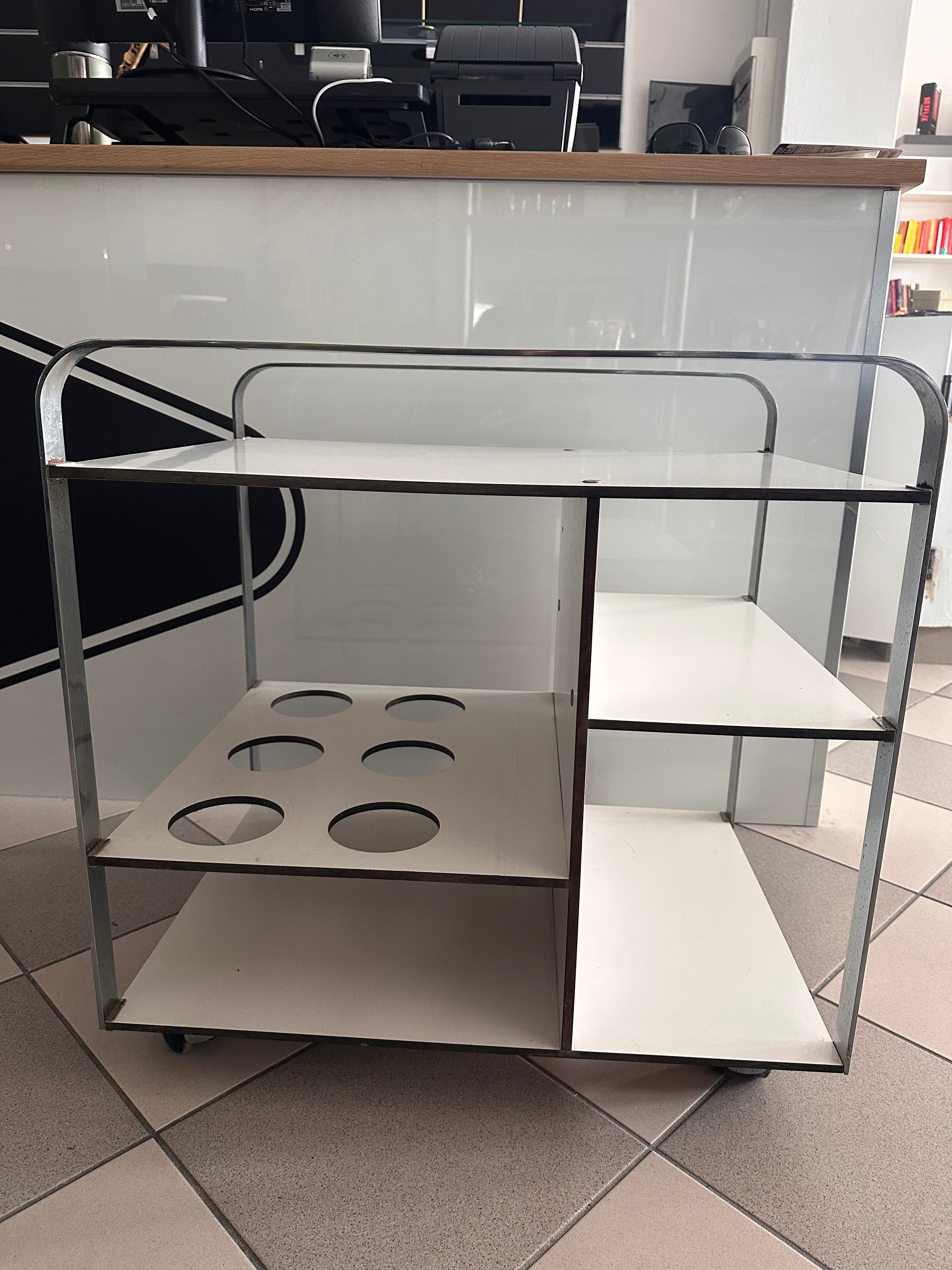Carrello Vintage Modernariato Anni 70 Portavivande