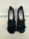Scarpe Tacco Grosso Frange Jeffrey Campbell N 38
