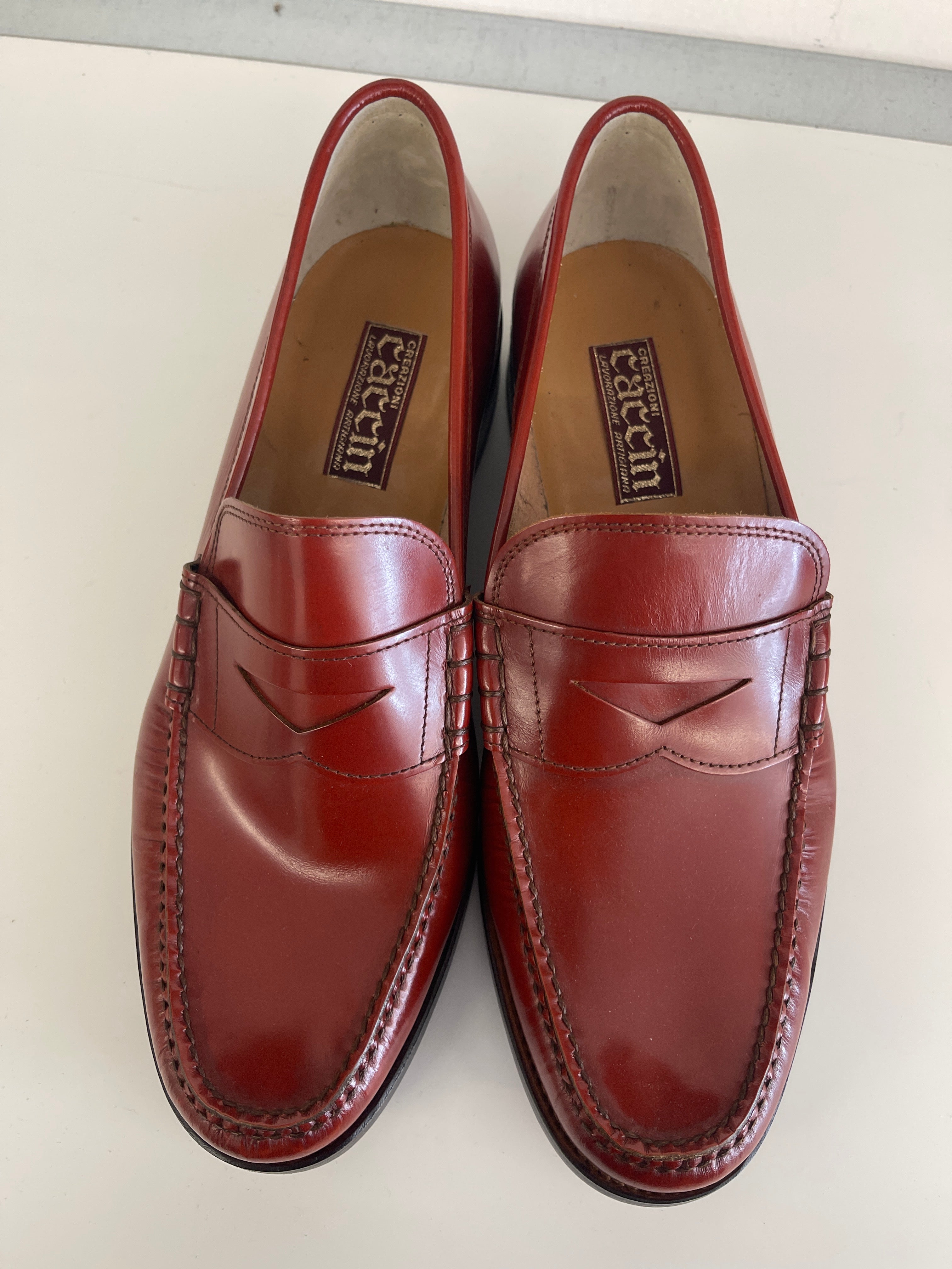 Scarpe Uomo Creazioni Caccin N 10 (circa 43/44) Pelle Artigianali