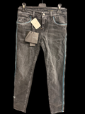 Jeans Grigio Fascia Azzurra Dolce&gabbana Tg 44