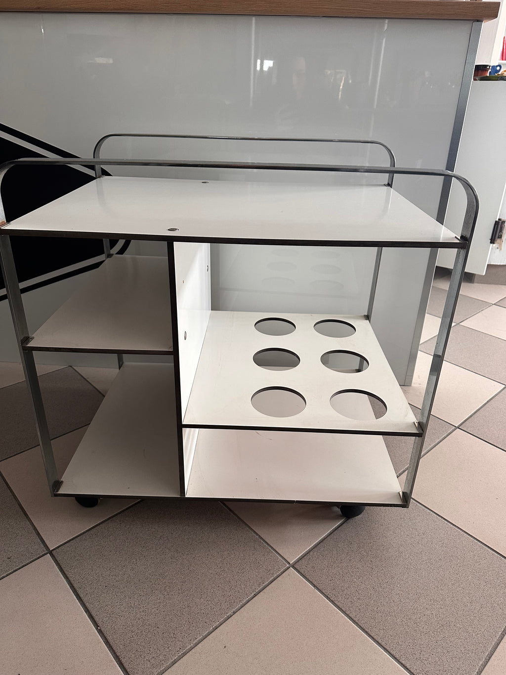 Carrello Vintage Modernariato Anni 70 Portavivande