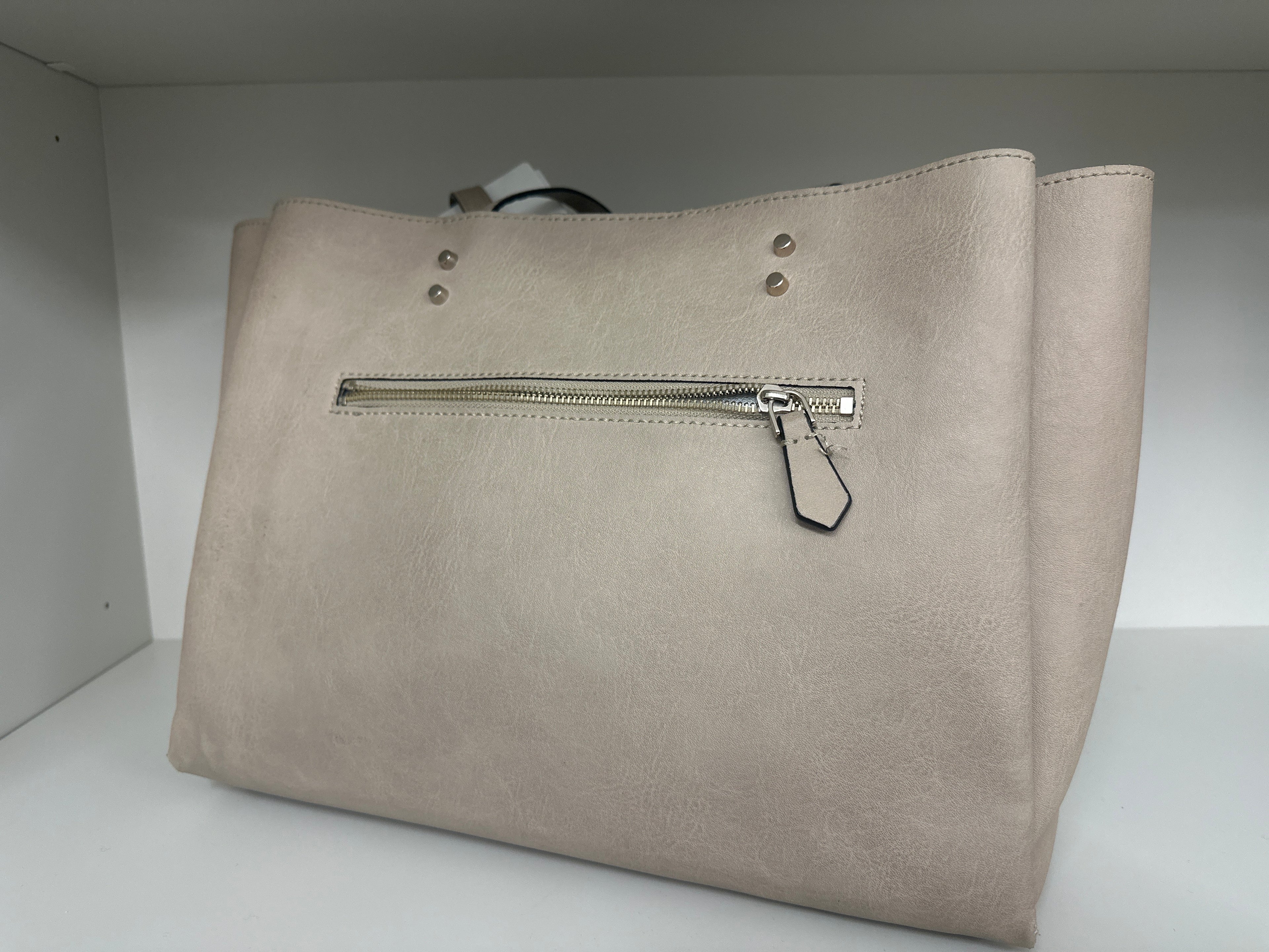 Borsa Beige Guess Pelle