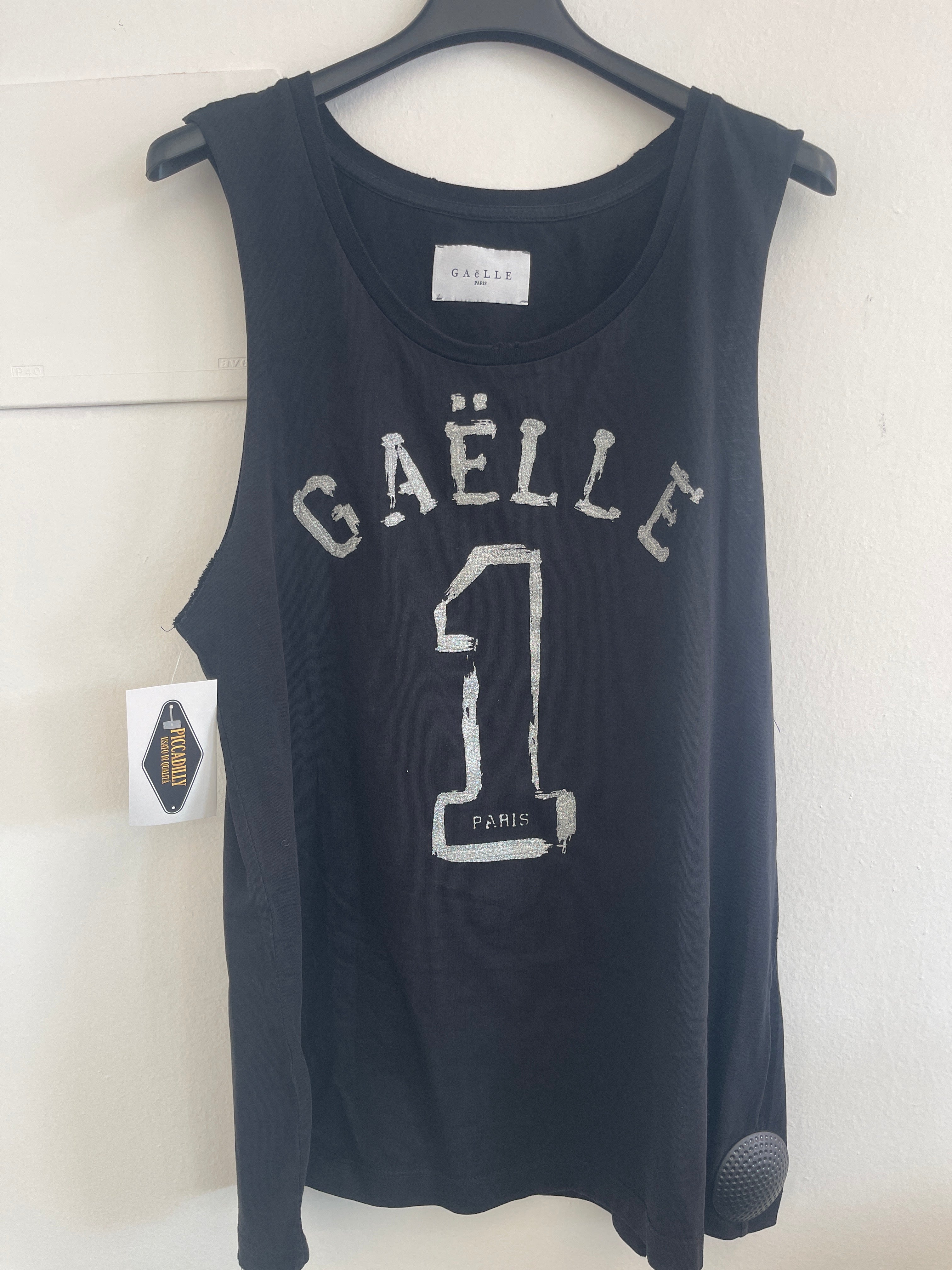 Canotta Nera Gaelle Tg S/m