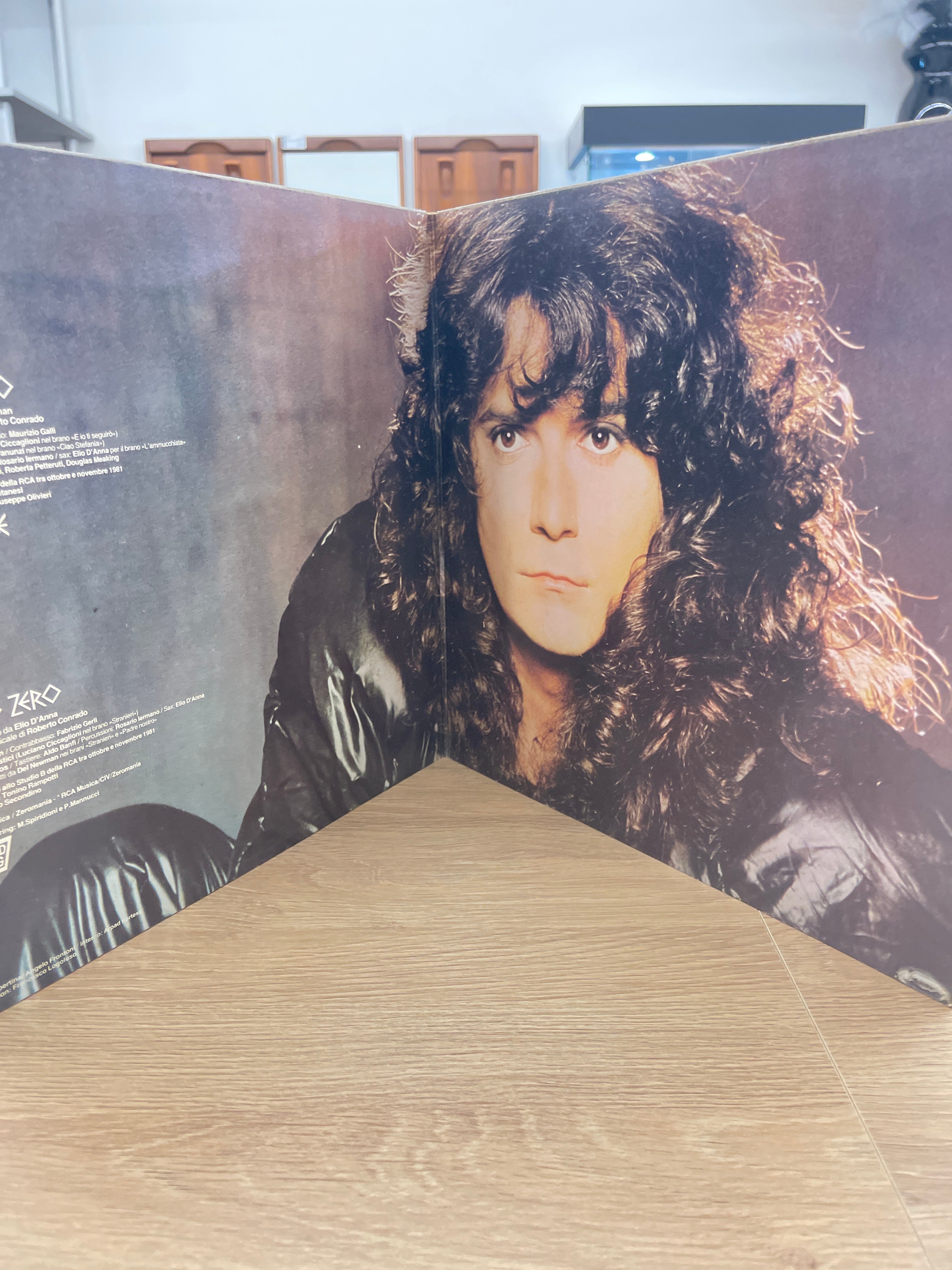 Disco Lp 33 Giri Vinile Renato Zero –artide Antartide