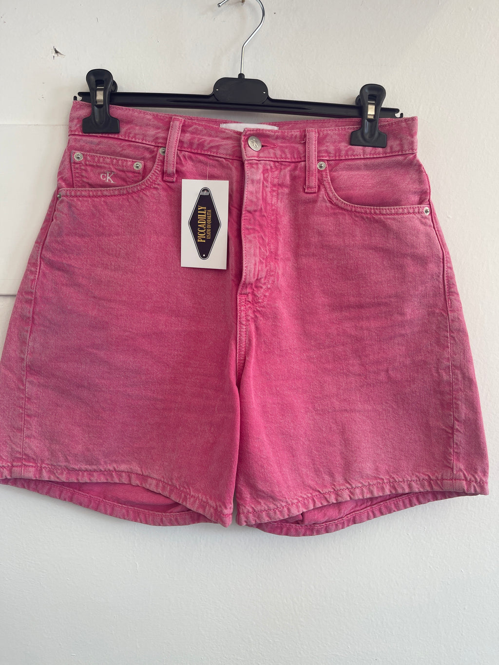 Pantaloncino Corto Rosa Calvin Klein Tg 40/42