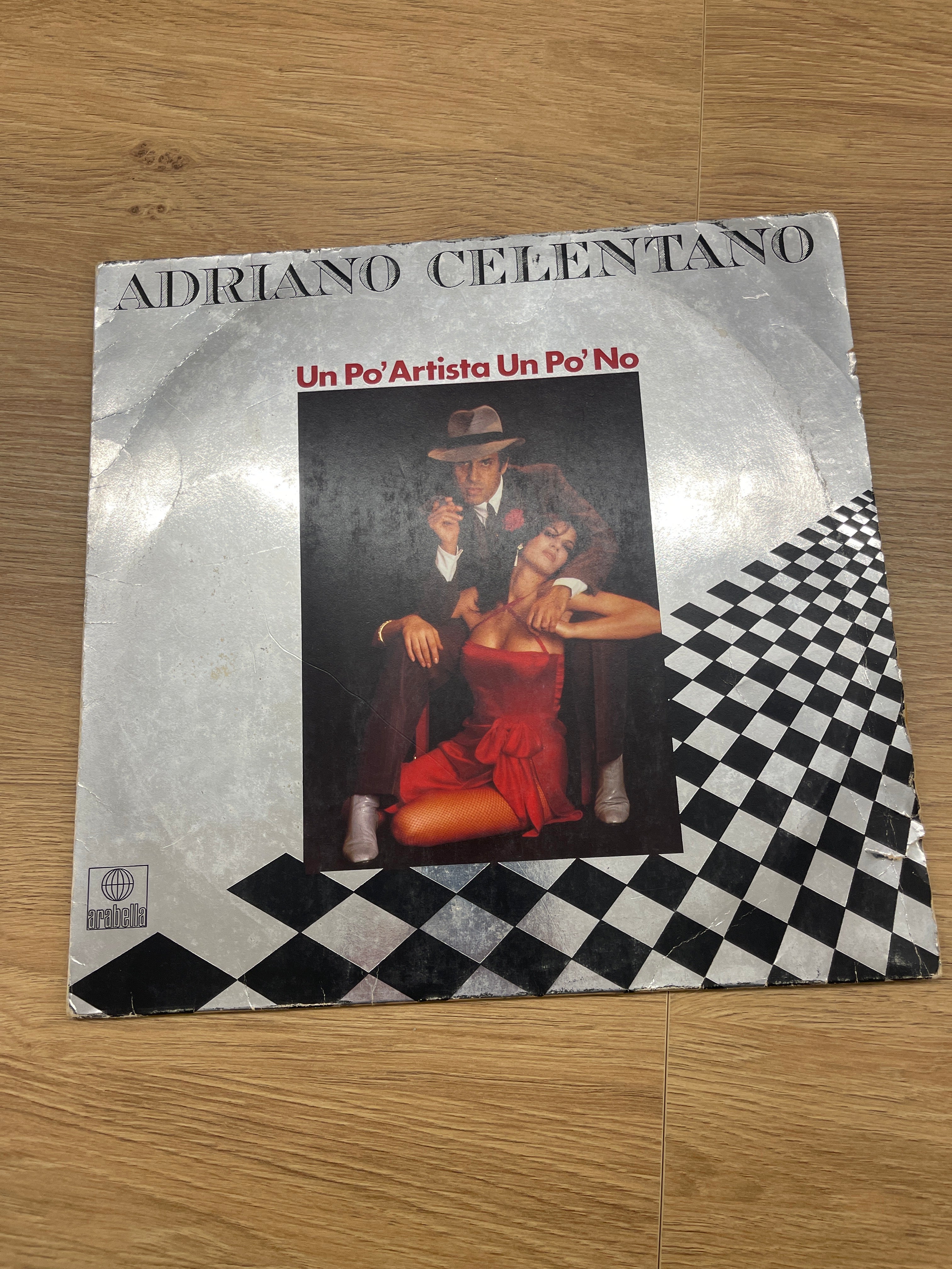 Disco Lp 33 Giri Vinile Adriano Celentano –un Po' Artista Un Po' No