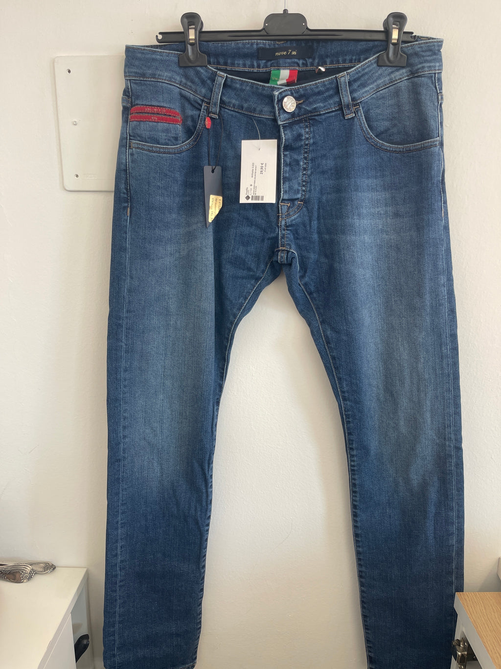 Jeans Uomo Vario Unlimited Nove 7 Sei Tg 31/33