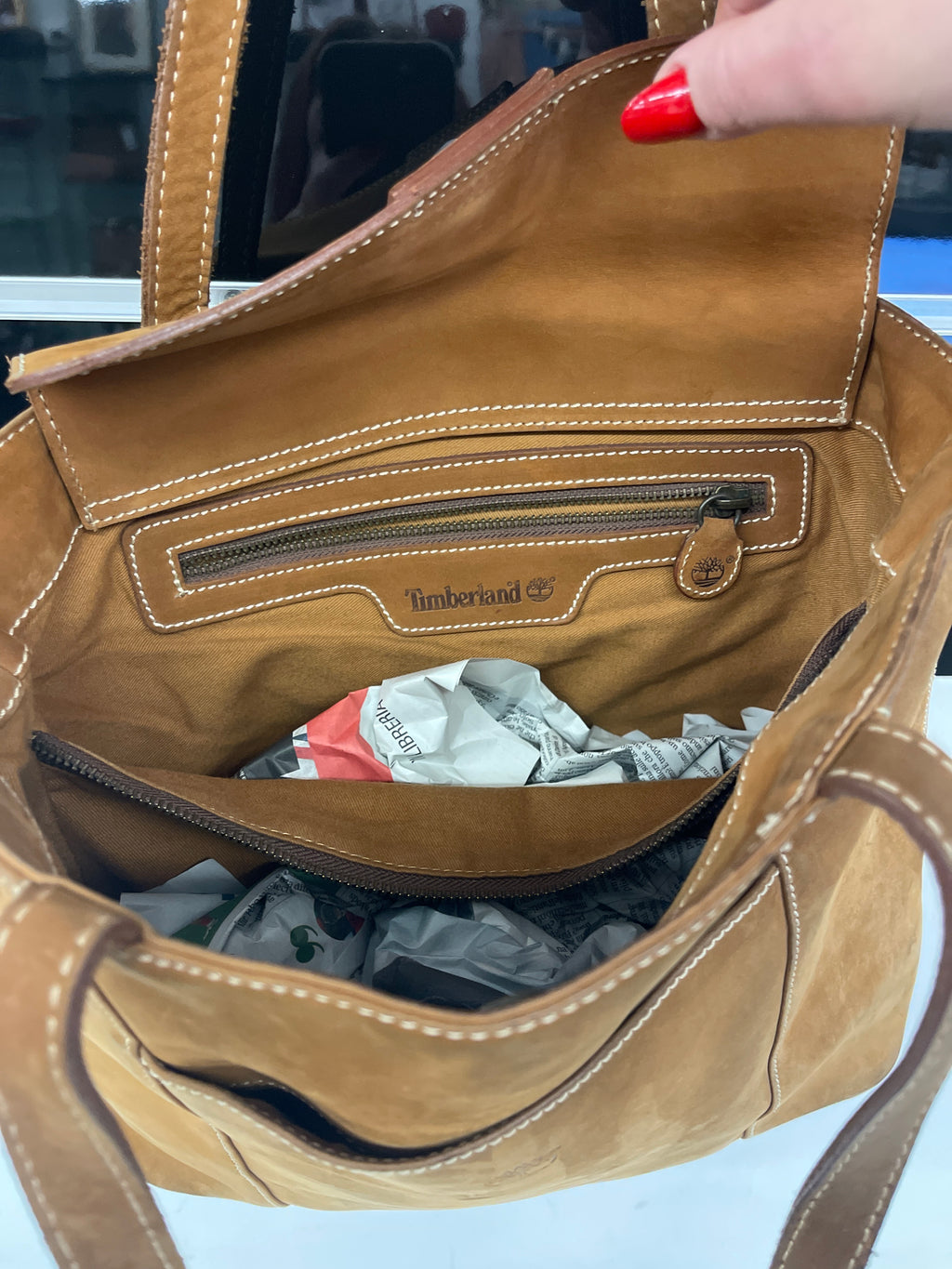 Borsa Camoscio Timberland