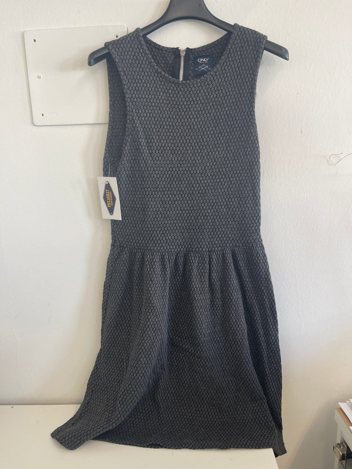 Vestito Smanicato Grigio Only Tg S