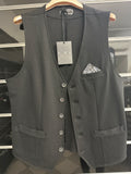 Gilet Nero Uomo Tg L Andy Don8 Nuovo Con Etichetta