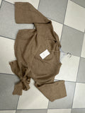 Maglioncono Crop Verde/grigio/beige Con Laccio  Tg S/m/l H2o Italia Nuovo Con Cartellino