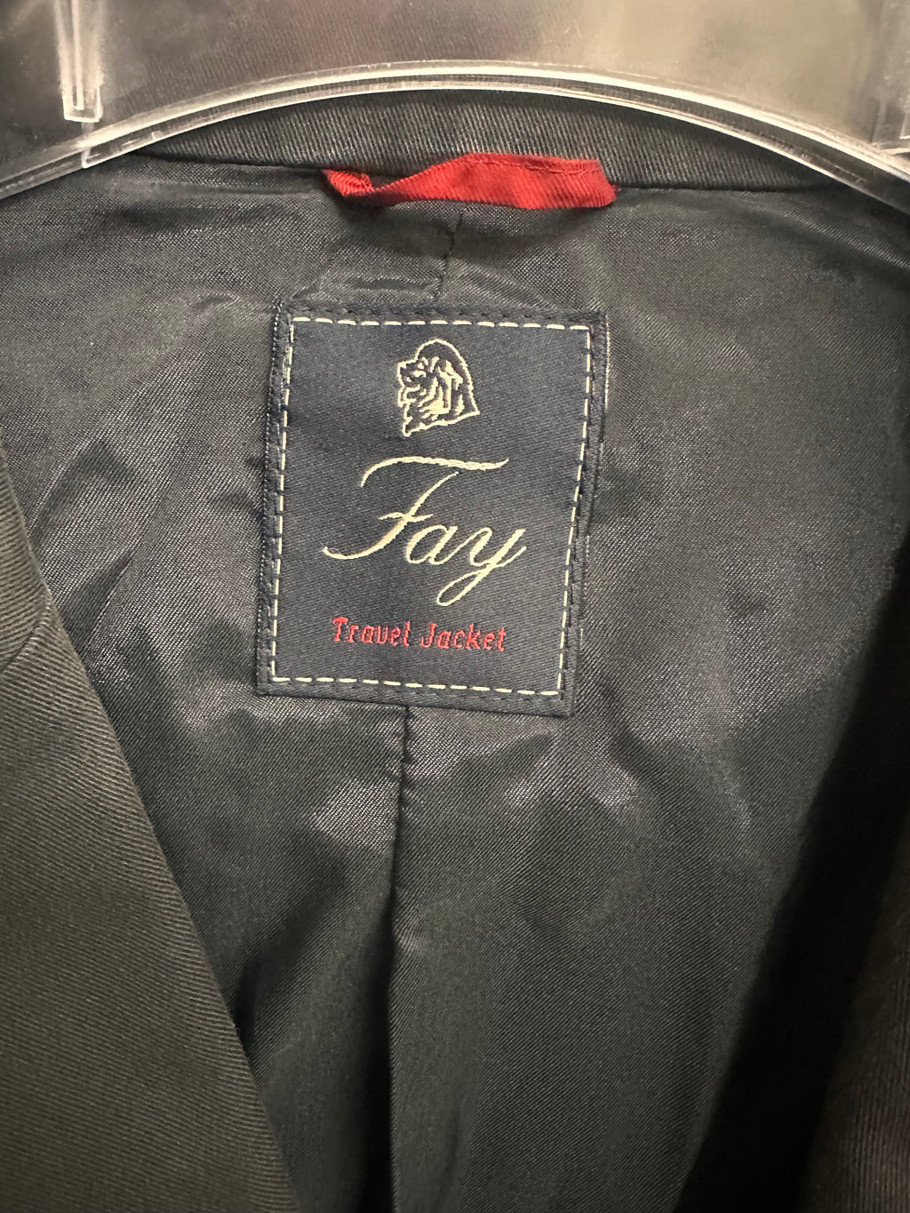 Giacca Uomo Blu Notte Fay Tg 52 Cotone