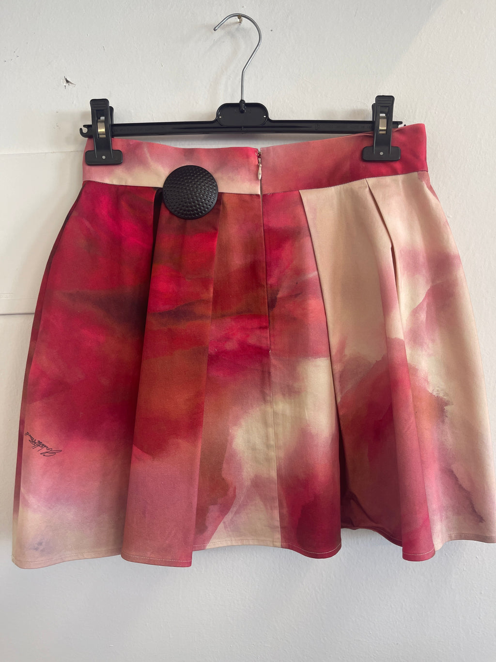 Gonna Rosa Bege Fantasia Elisabetta Franchi Tg 46