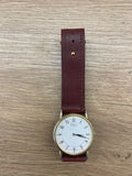 Orologio Vintage Seiko 8d0191 Cinturino In Pelle