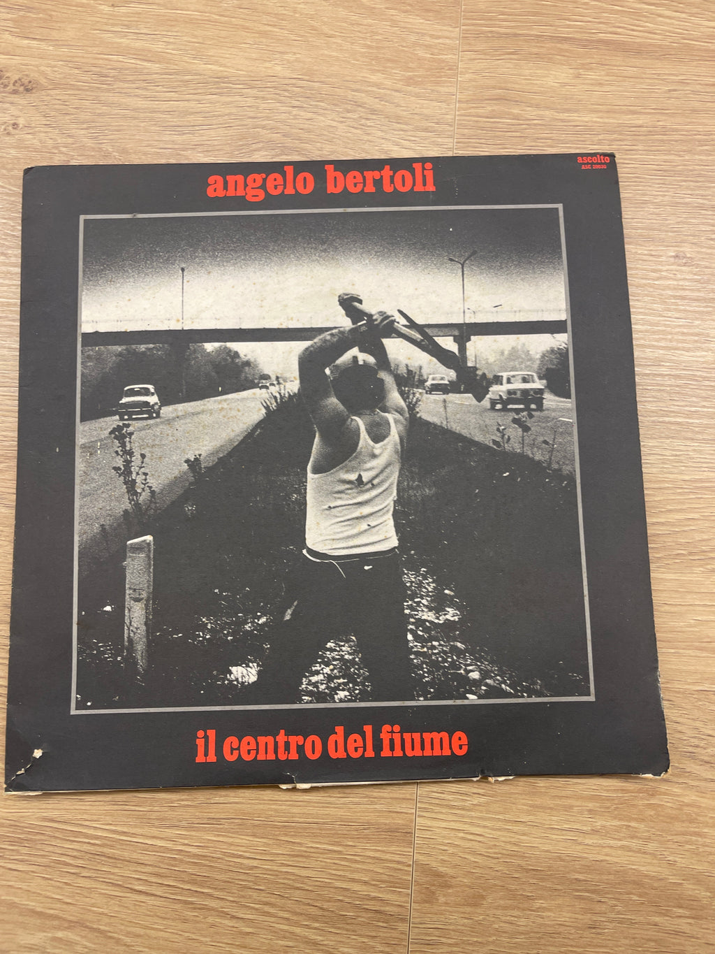 Disco Lp 3 Giri Vinile Angelo Bertoli * –il Centro Del Fiume