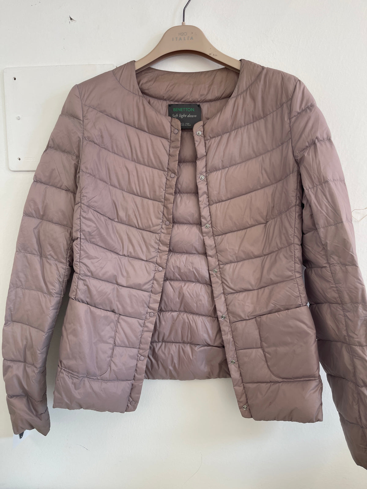 Giubbino Rosa Anrico Benetton Tg 38
