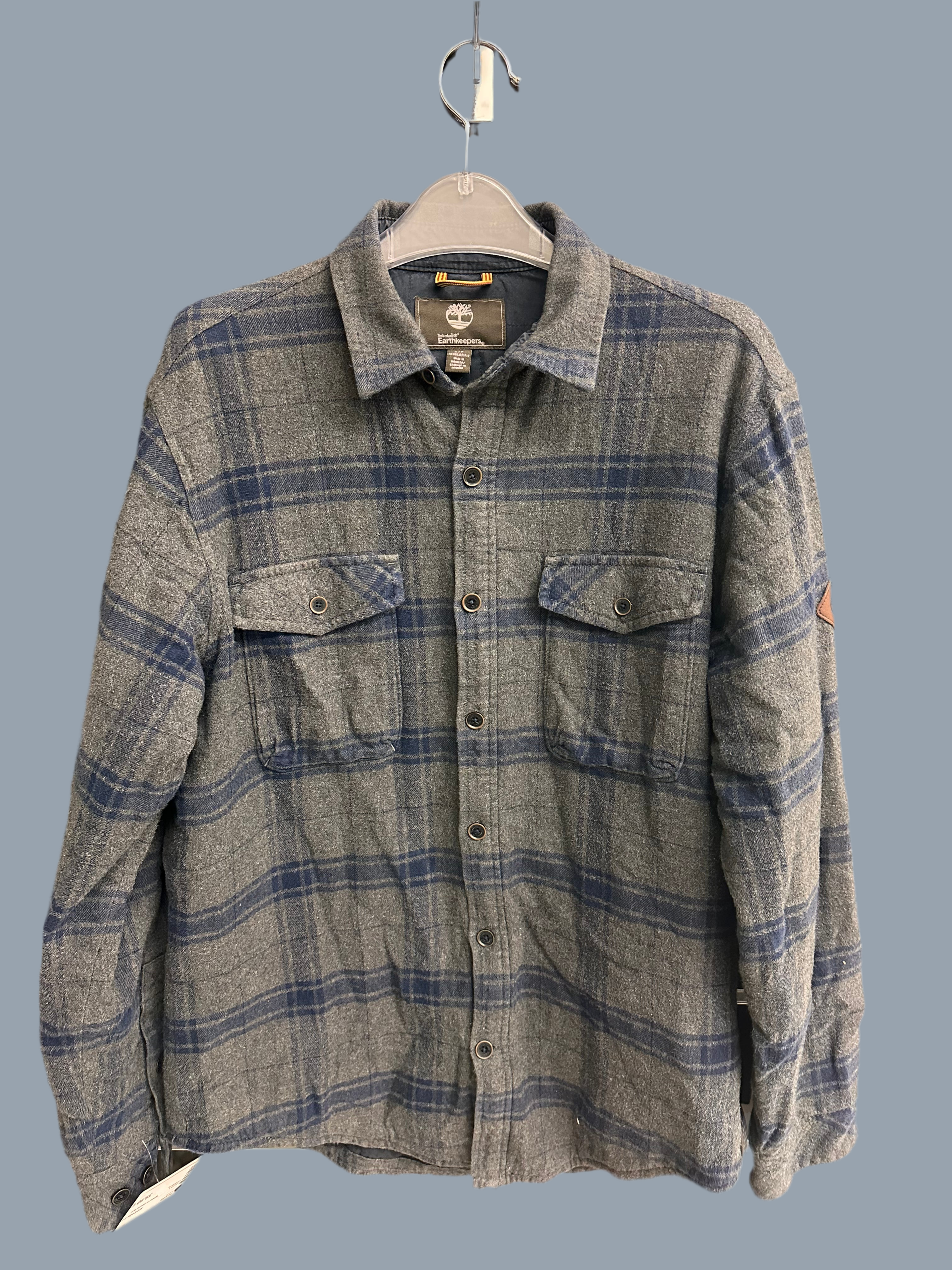 Giacca Uomo Quadretti Grigio Blu Timberland Tg S