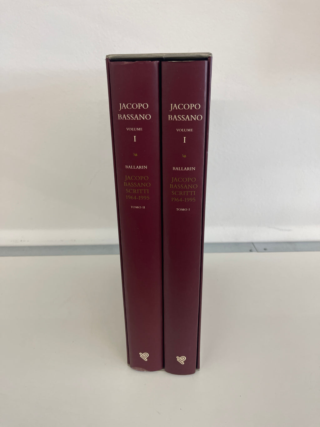 Cofanetto 2 Libri Alessandro Ballarin  Jacopo Bassano Scritti 1964-1995