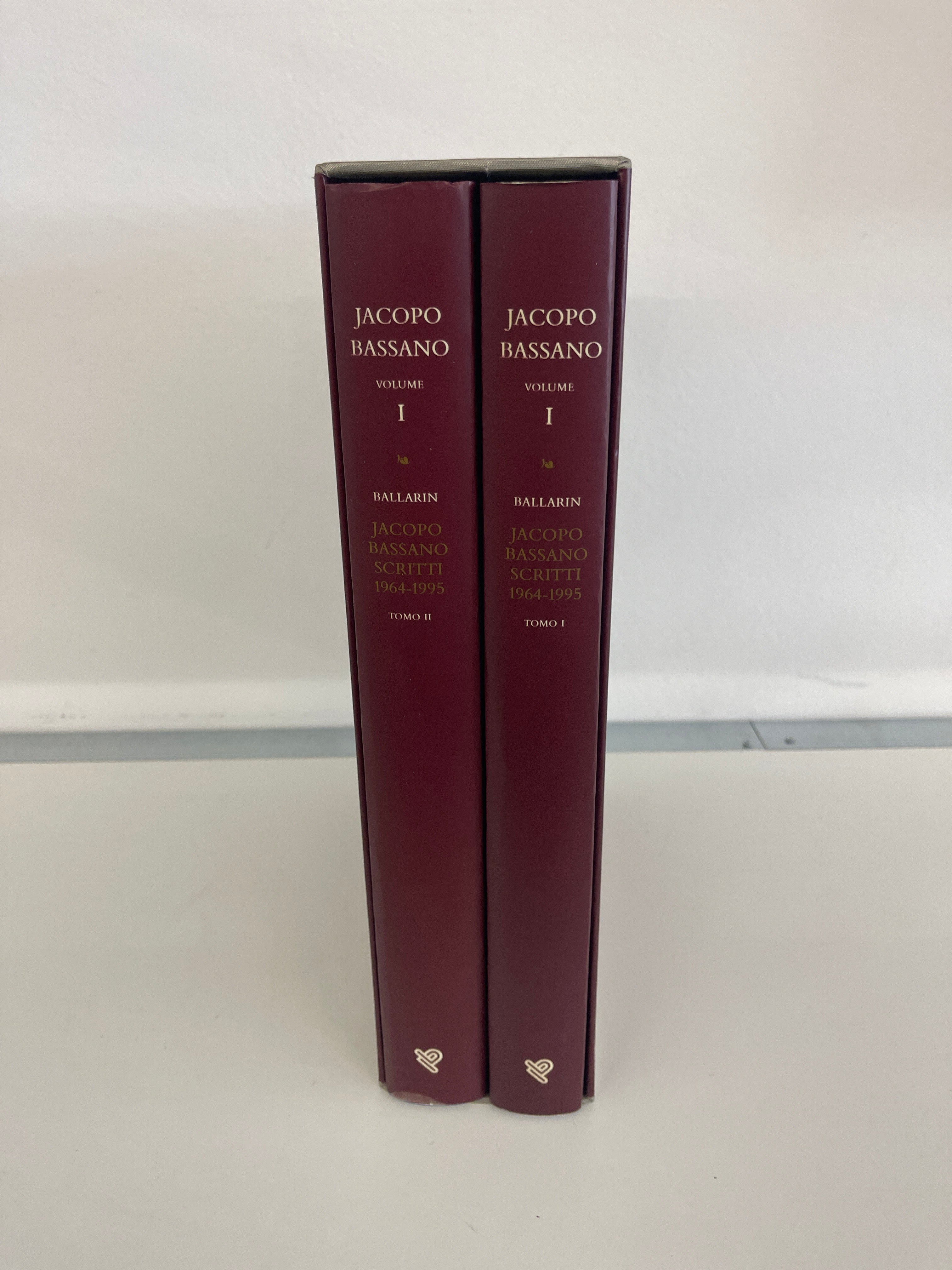 Cofanetto 2 Libri Alessandro Ballarin  Jacopo Bassano Scritti 1964-1995