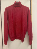 Maglioncino Rosso Collo Alto Maco Tg Unica