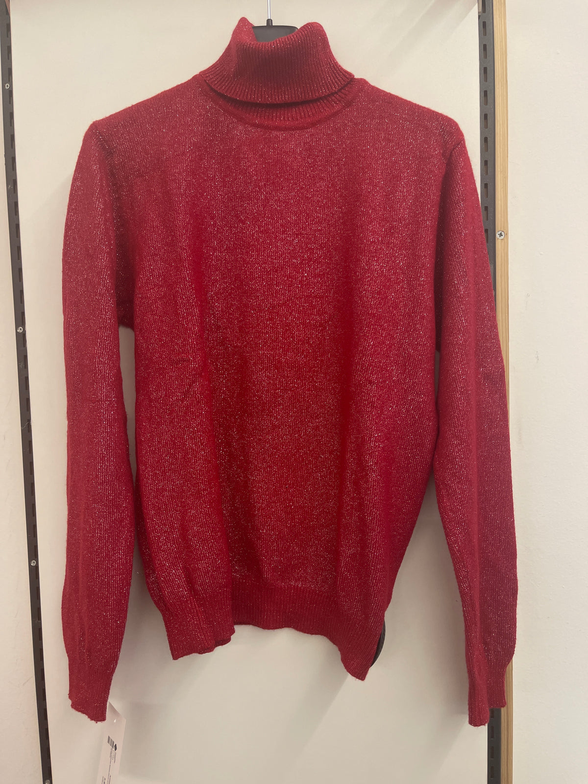 Maglioncino Rosso Collo Alto Maco Tg Unica