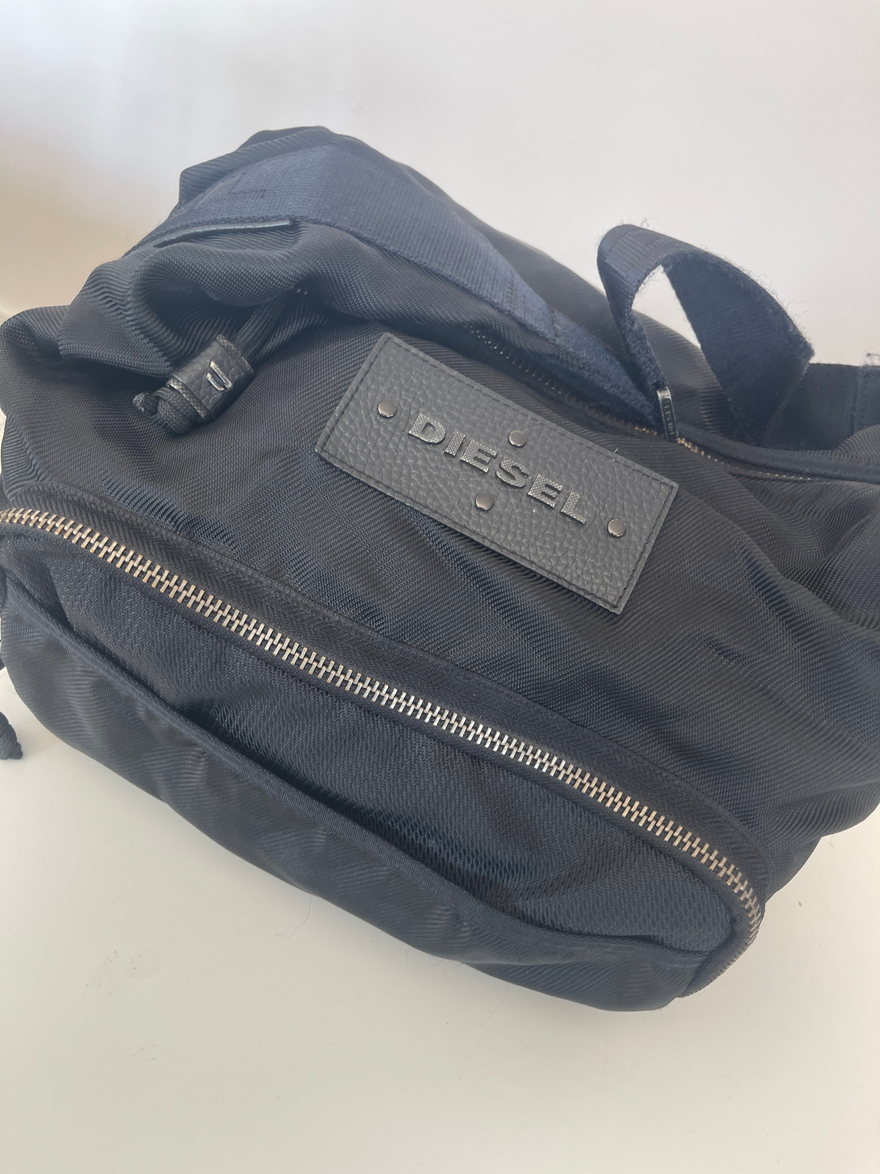 Borsa Nera Tessuto Diesel