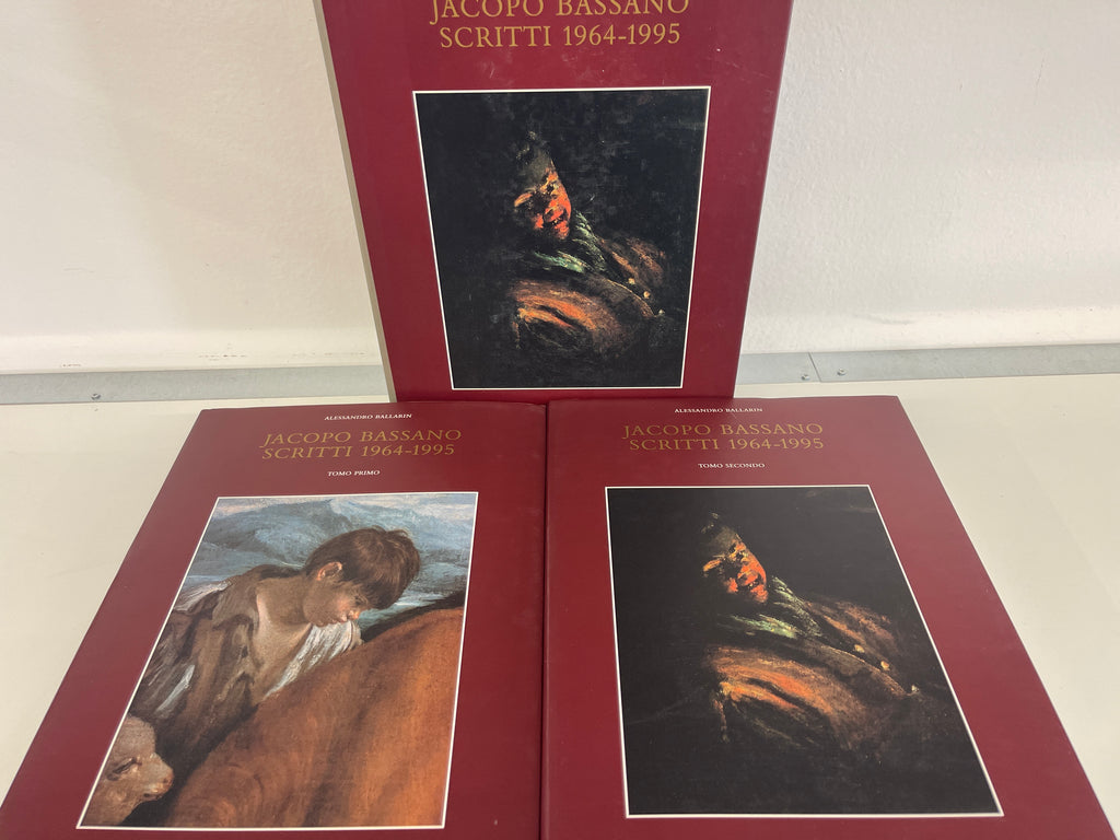 Cofanetto 2 Libri Alessandro Ballarin  Jacopo Bassano Scritti 1964-1995