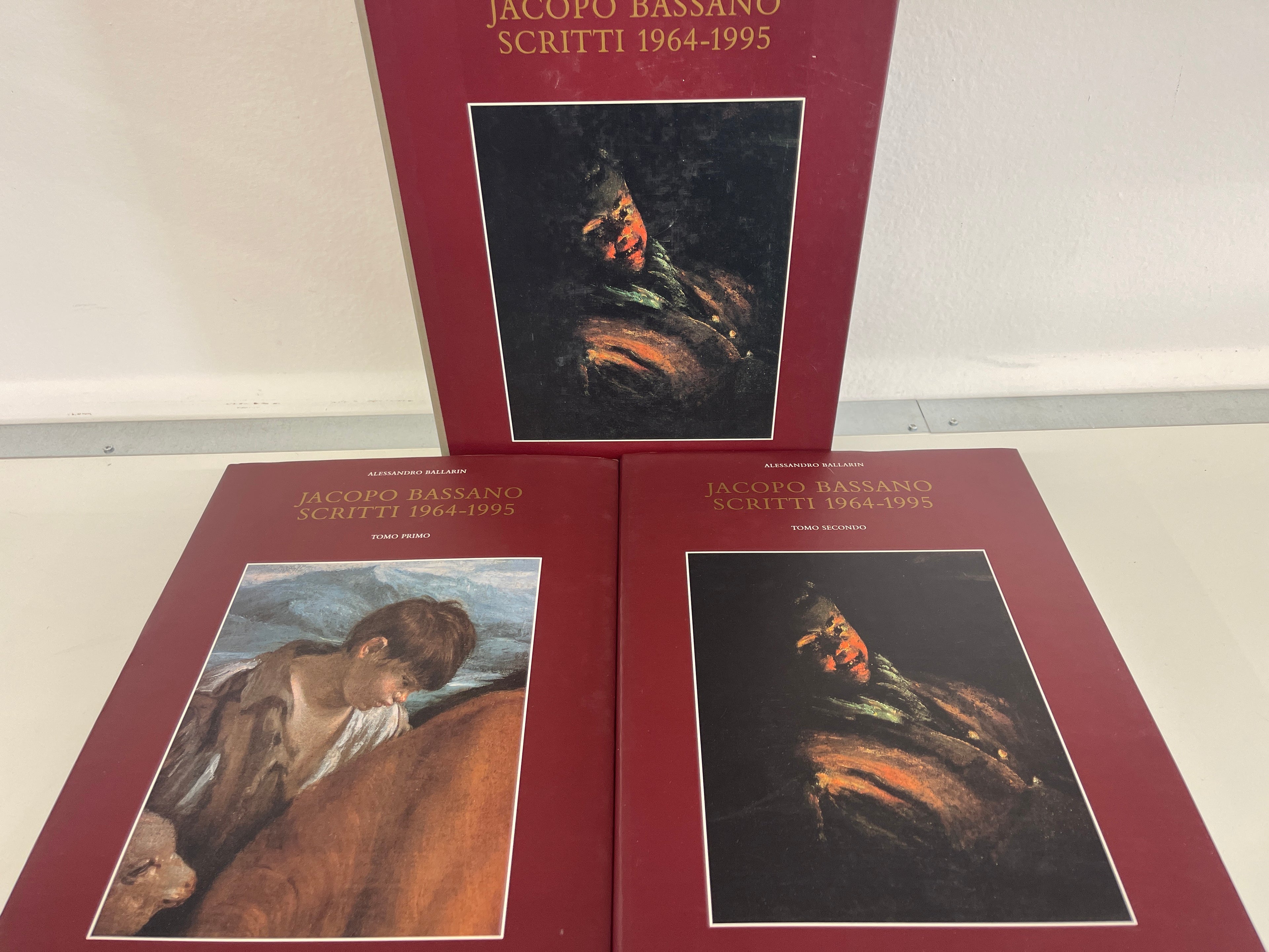 Cofanetto 2 Libri Alessandro Ballarin  Jacopo Bassano Scritti 1964-1995