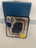 Piccola Cornice Bambino Placca Argento