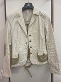 Giacca Donna Beige Panna Vinsconf Tg 44