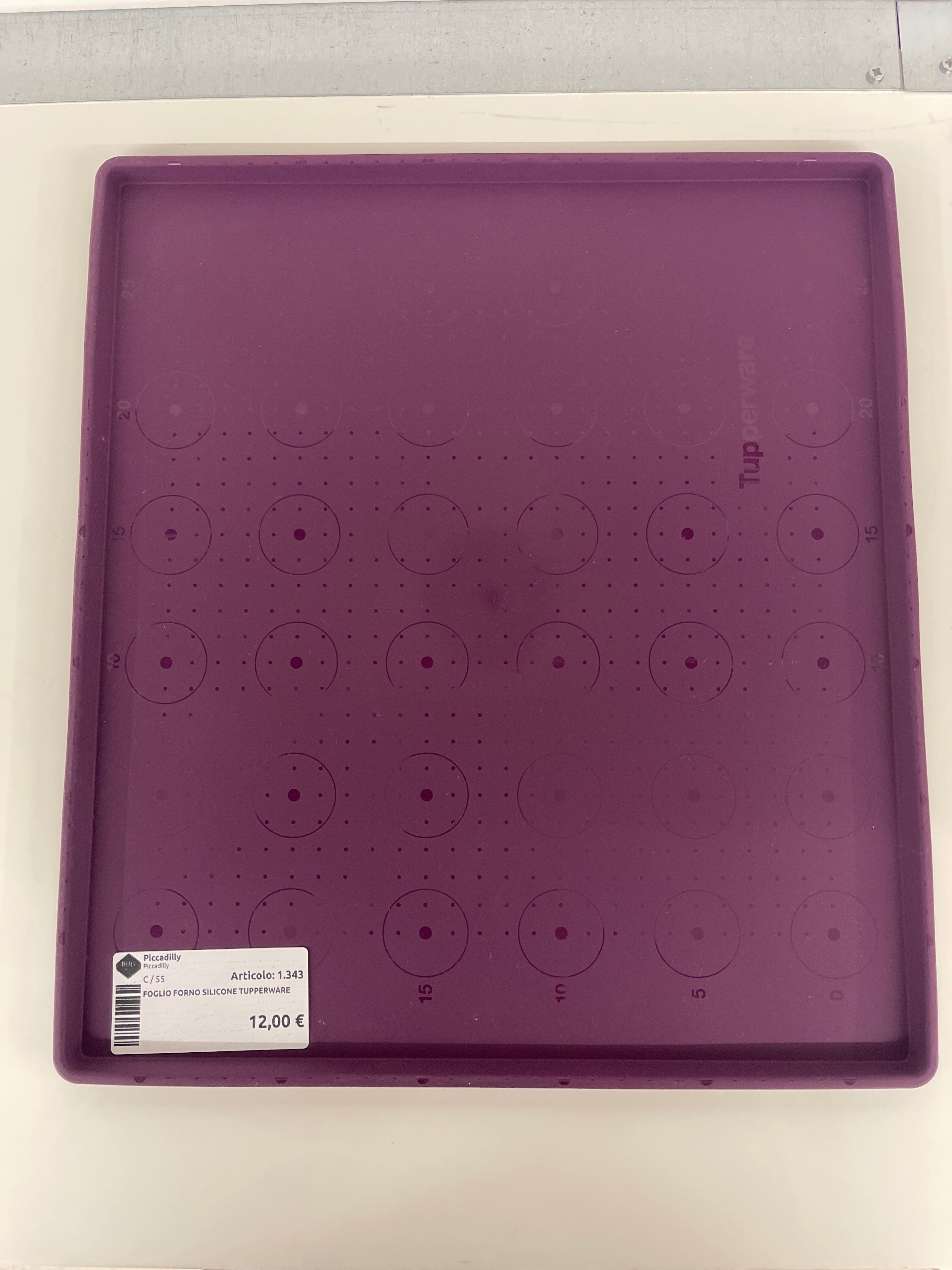 Foglio Forno Silicone Tupperware