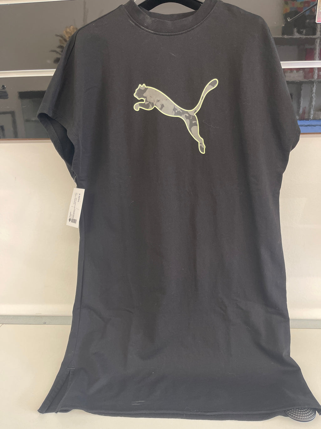 Abito Manica Corta Nero Puma Sportivo Tg M