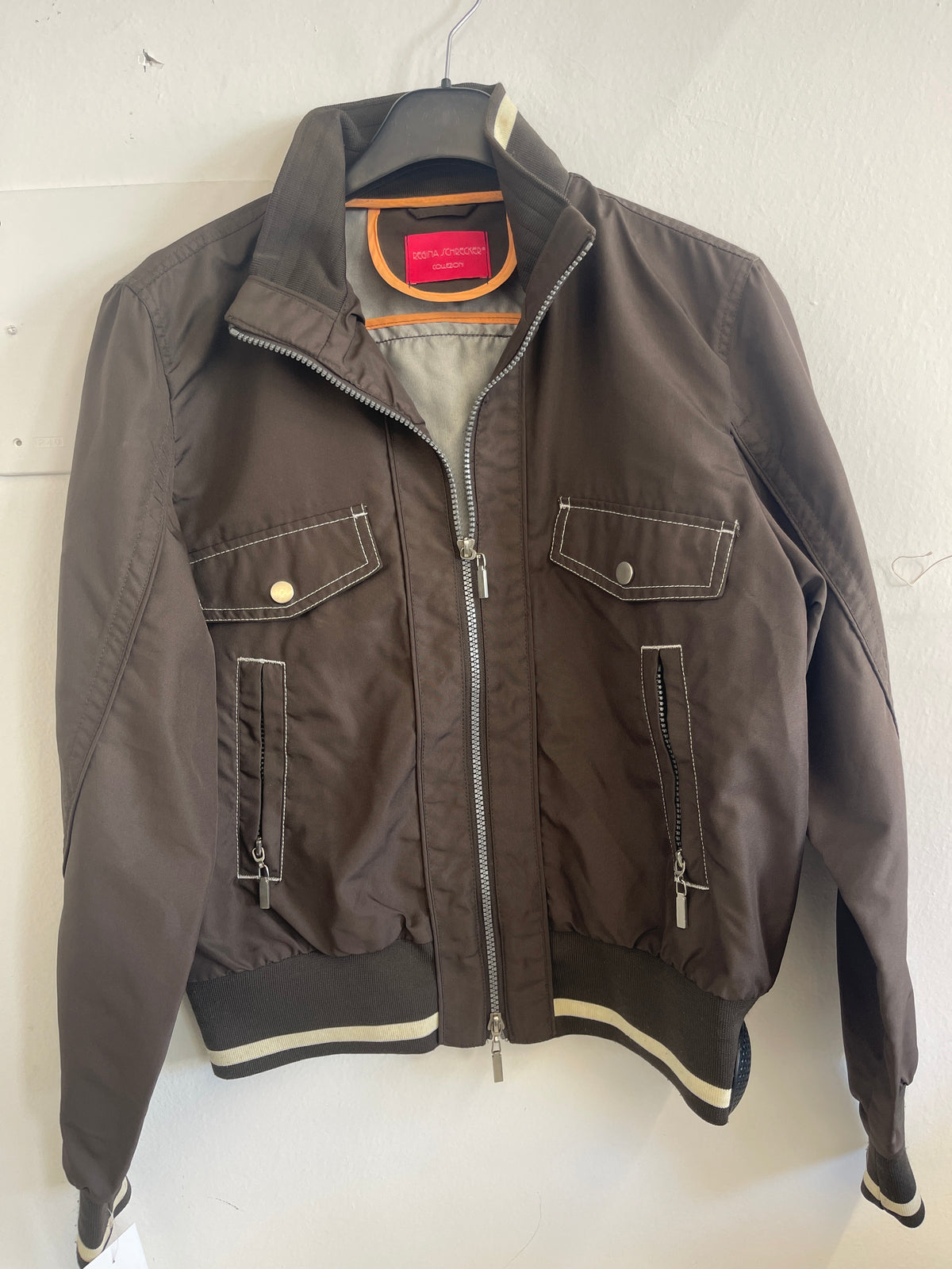 Giubbino Marrone Regina Schrecker Tg Xl