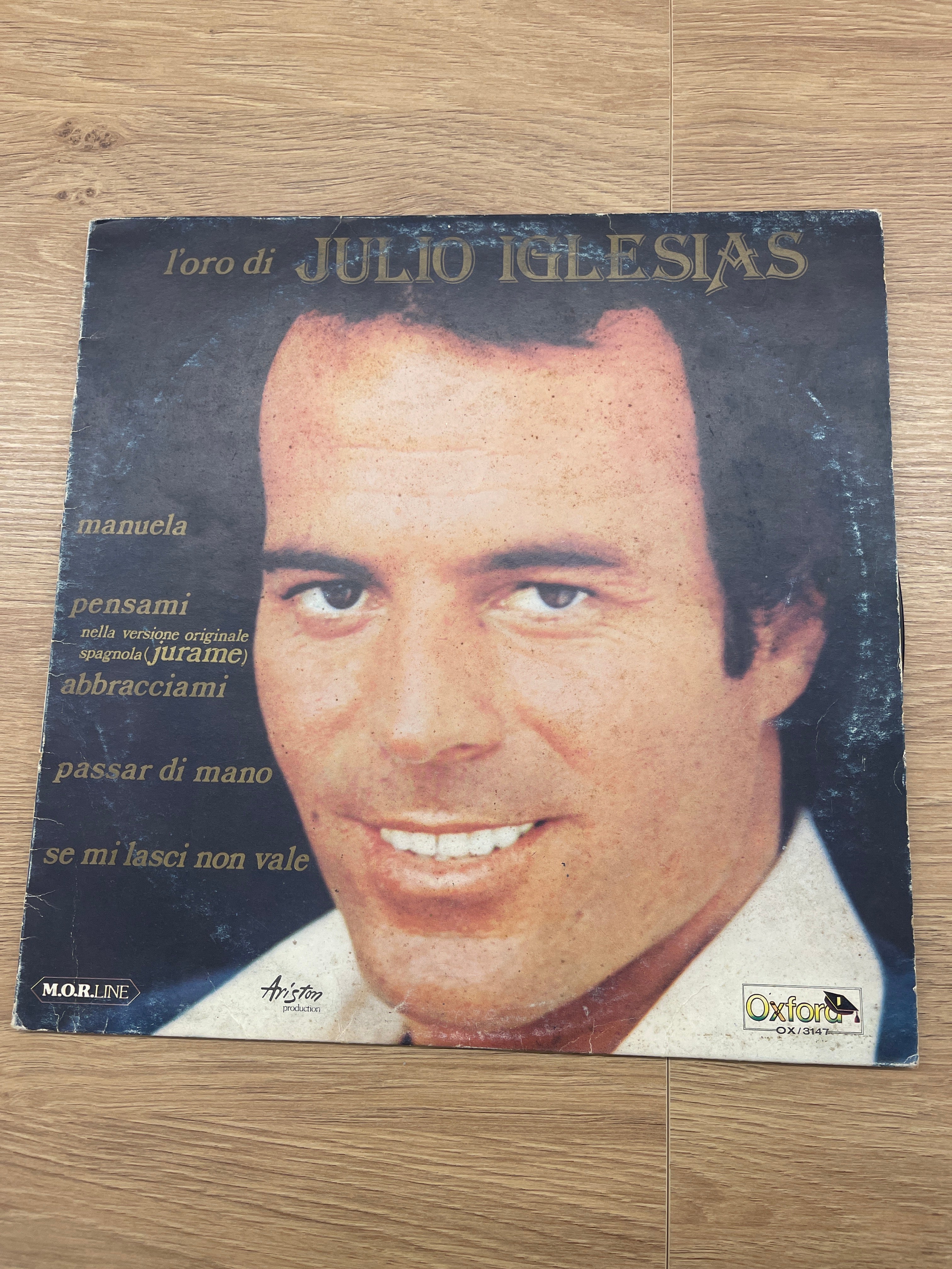 Disco Lp 33 Giri Vinile Julio Iglesias –l'oro Di Julio Iglesias