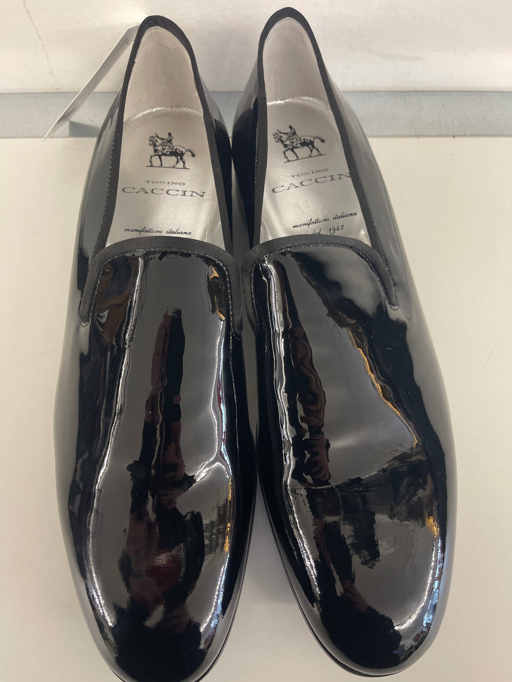 Mocassino In Vernice Tonin Caccin N 45