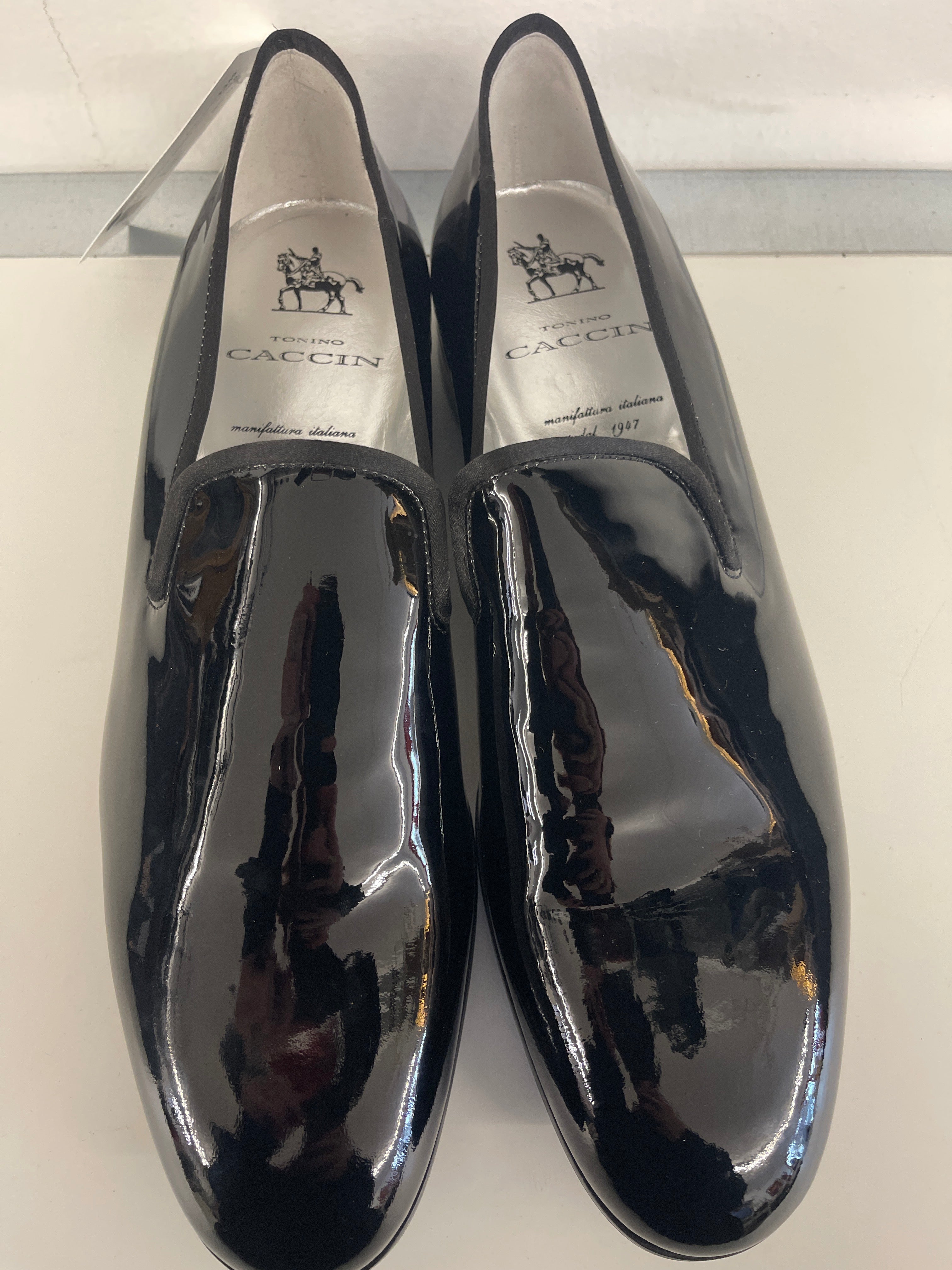 Mocassino In Vernice Tonin Caccin N 45