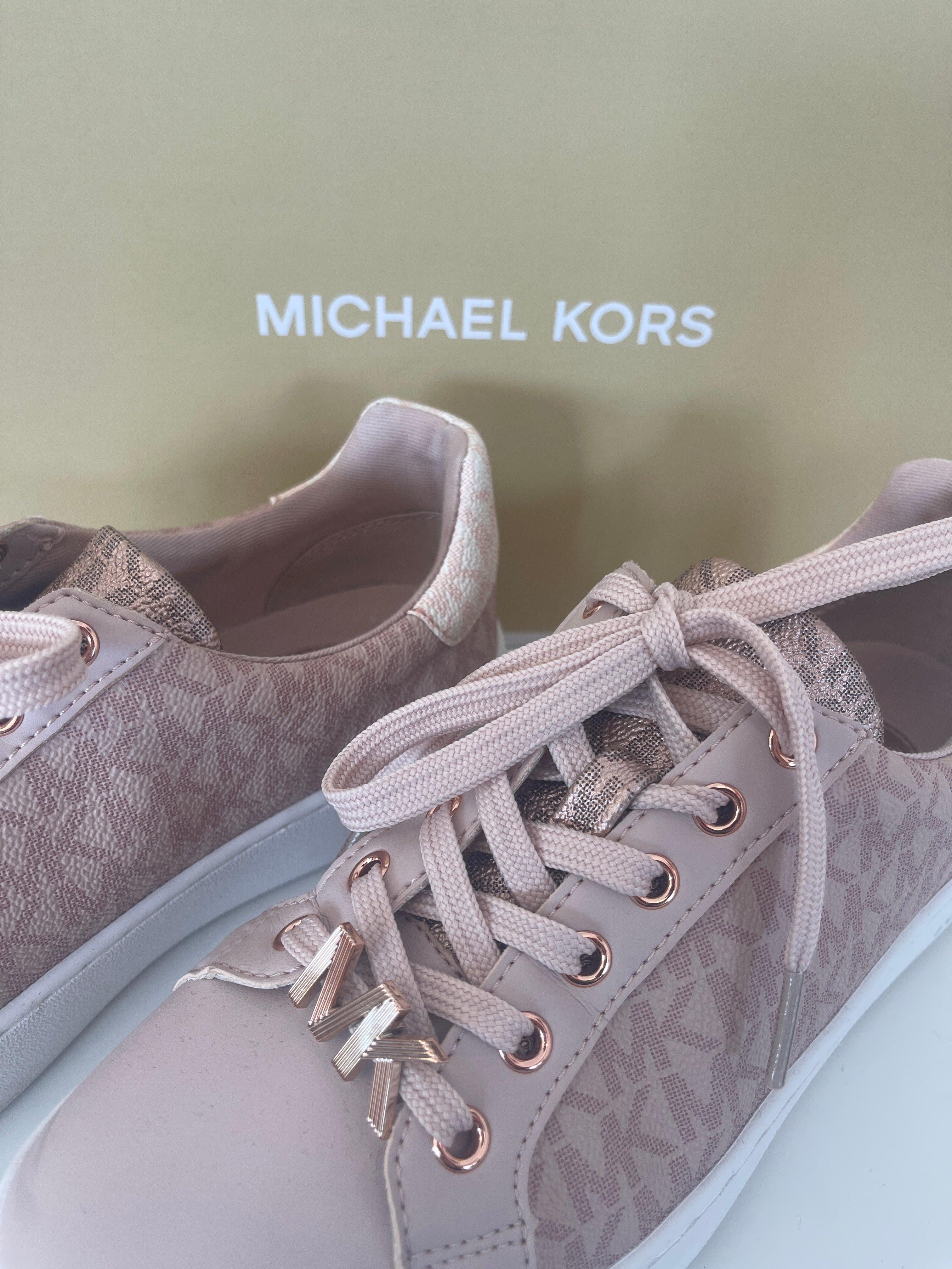 Scarpe Rosa Logate Michael Kors N 7m (38.5)