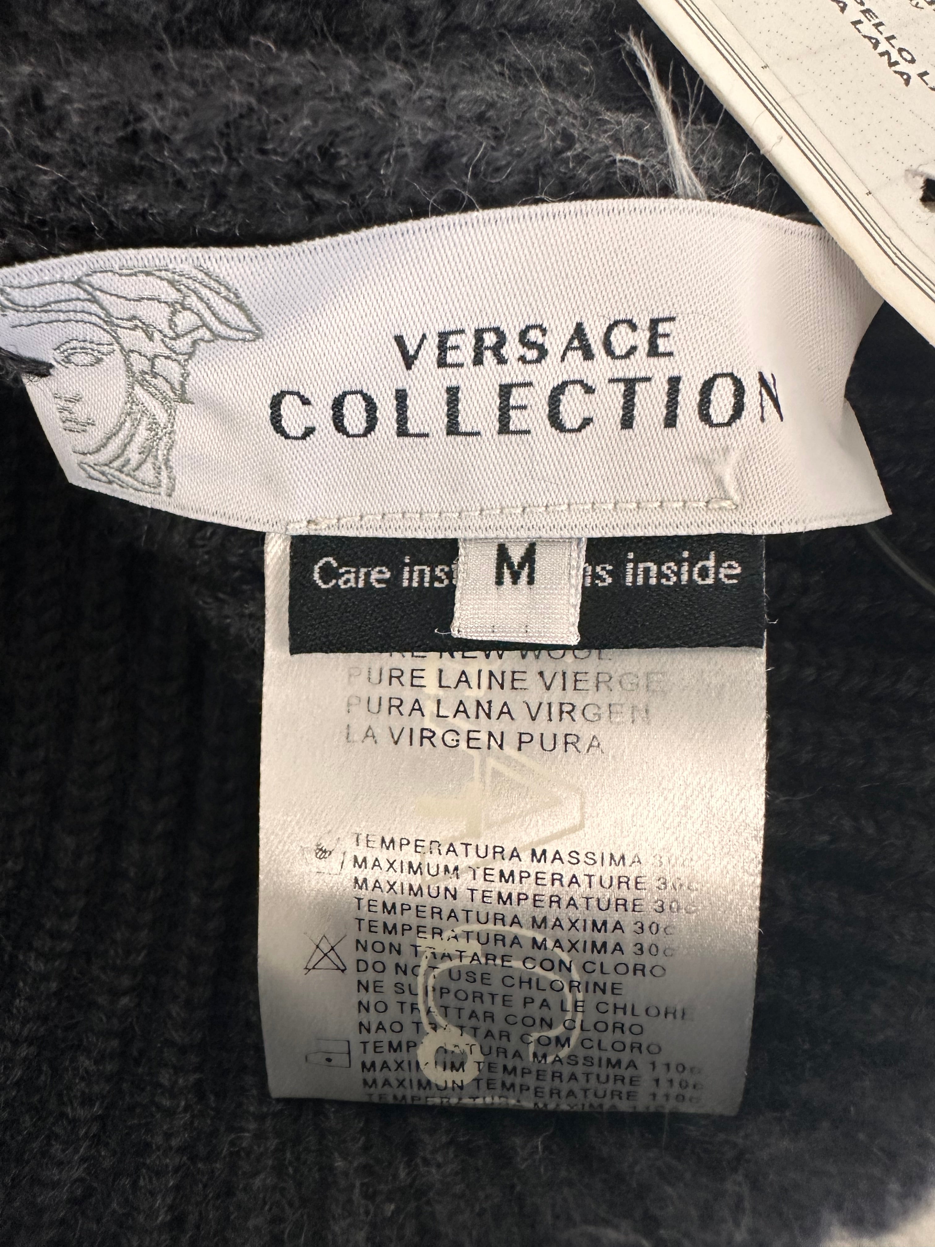 Cappello Lana Versace Collection Pura Lana