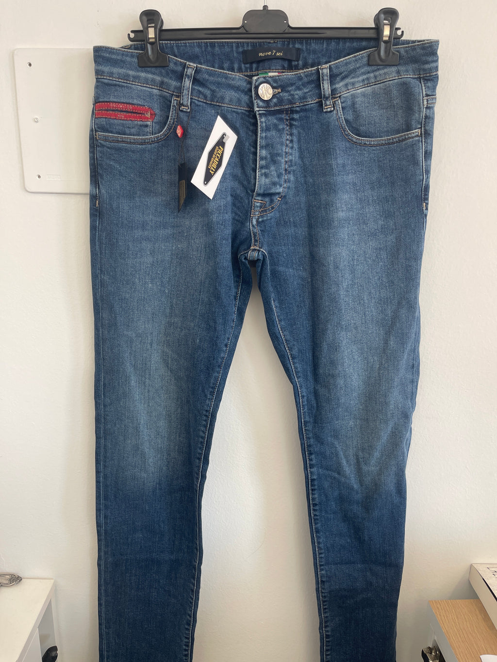 Jeans Uomo Vario Unlimited Nove 7 Sei Tg 31/33