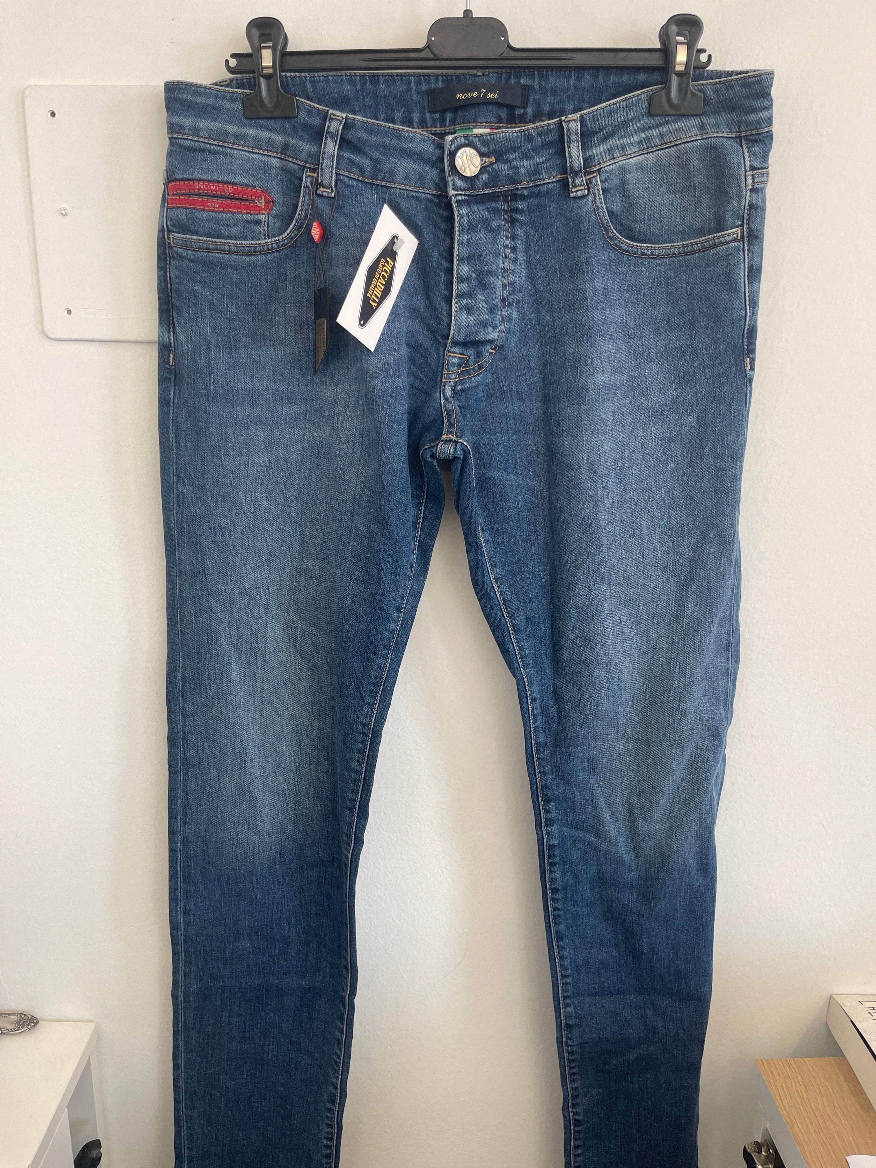 Jeans Uomo Vario Unlimited Nove 7 Sei Tg 31/33