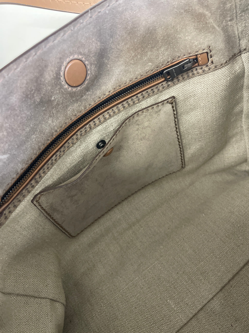 Borsa Tote Miu Miu Rr2000 City In Pelle Di Vitello