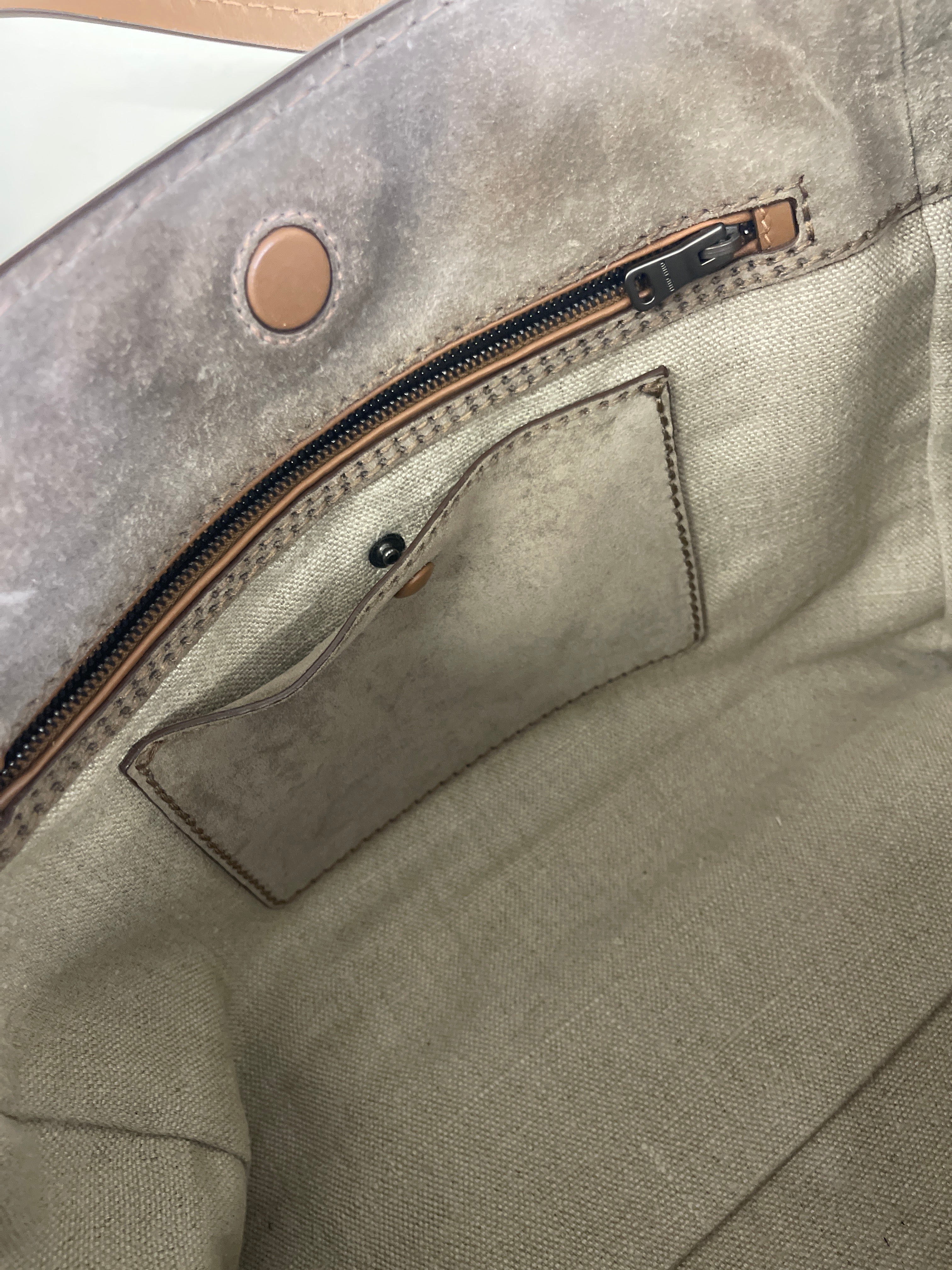 Borsa Tote Miu Miu Rr2000 City In Pelle Di Vitello