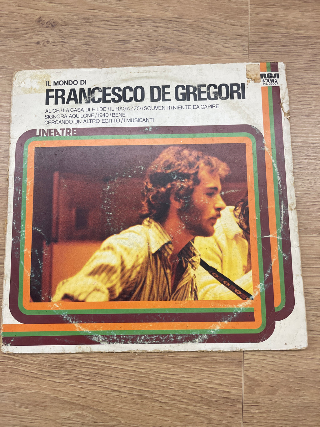 Disco Lp 33 Giri Vinile Francesco De Gregori –il Mondo Di Francesco De Gregori