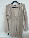 Cardigan Beige Traforato Fred Perry Tg L