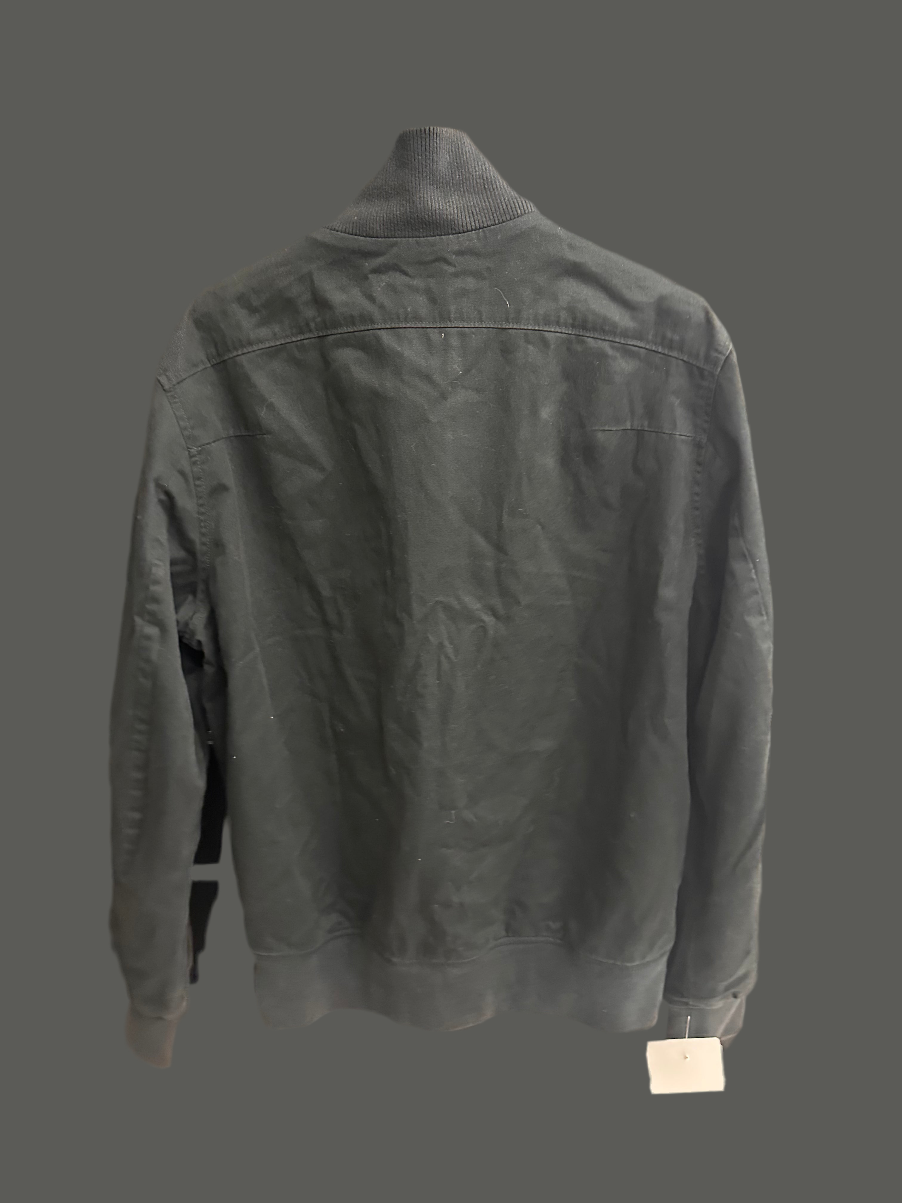 Giacca Uomo Nera Cotone Zip Love Moschino Tg 50 Taschine