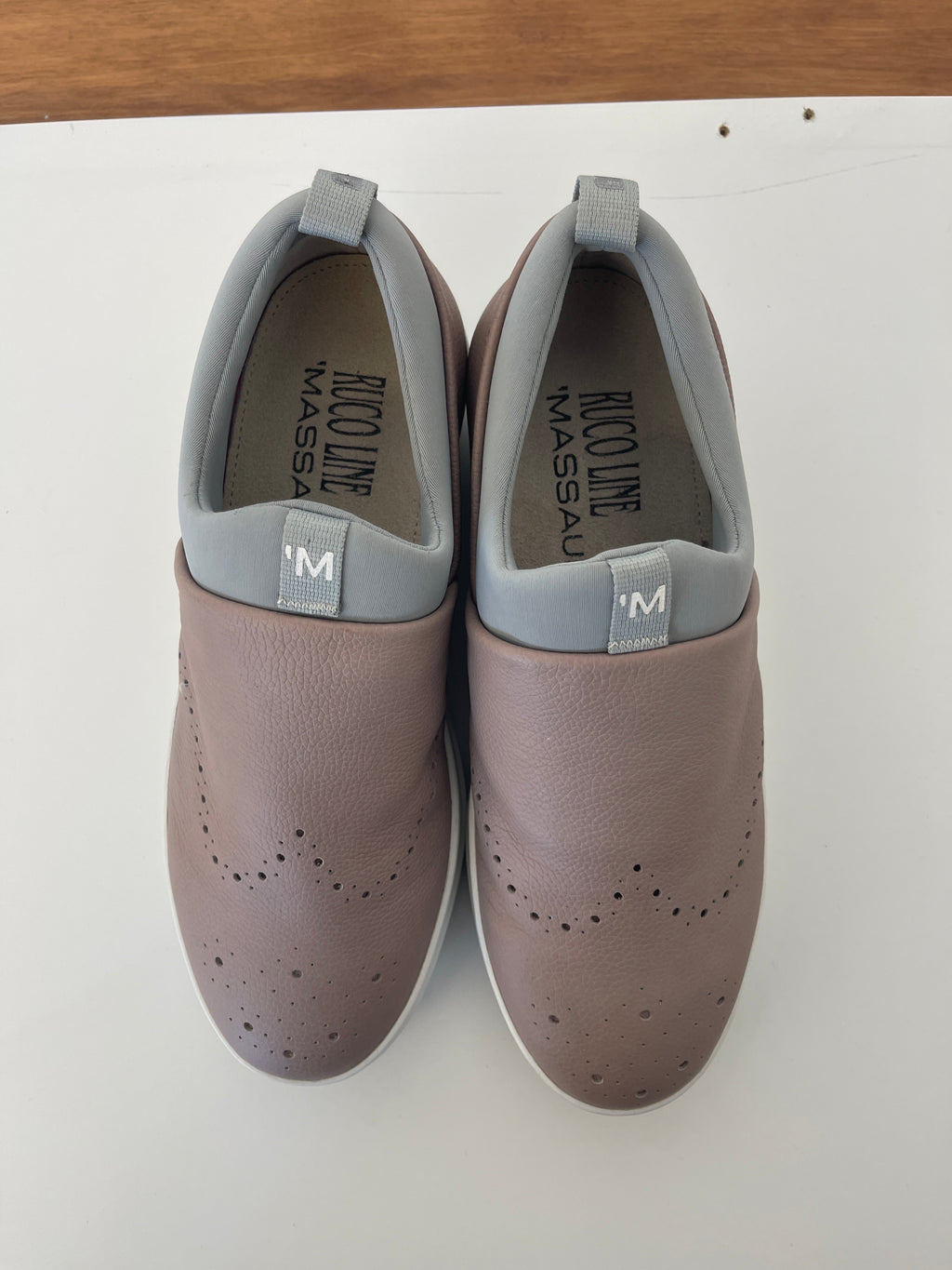 Scarpe In Pelle Rucoline Griegie Rosa N 38