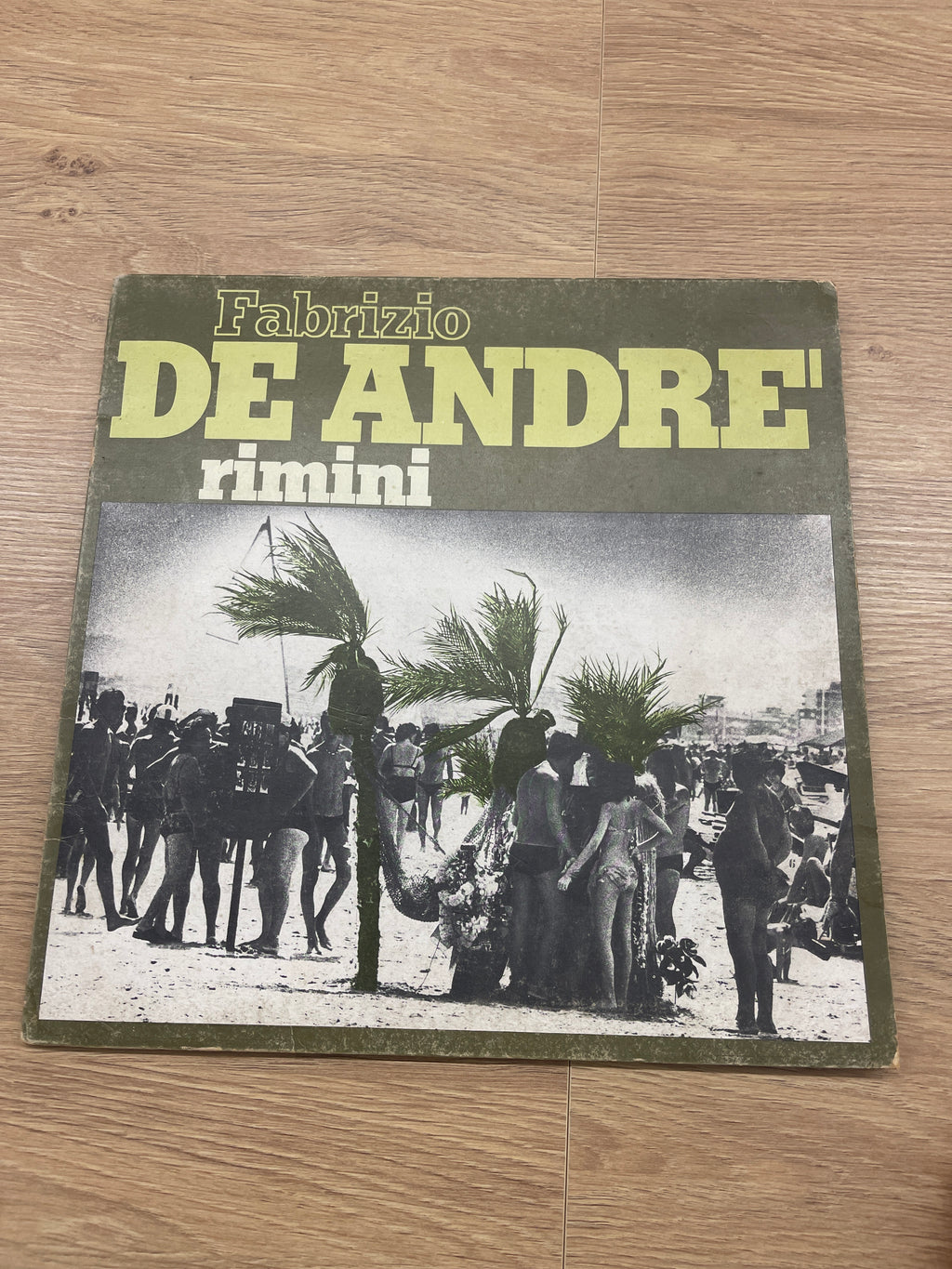 Disco Lp 33 Giri Vinile Fabrizio De André * –rimini